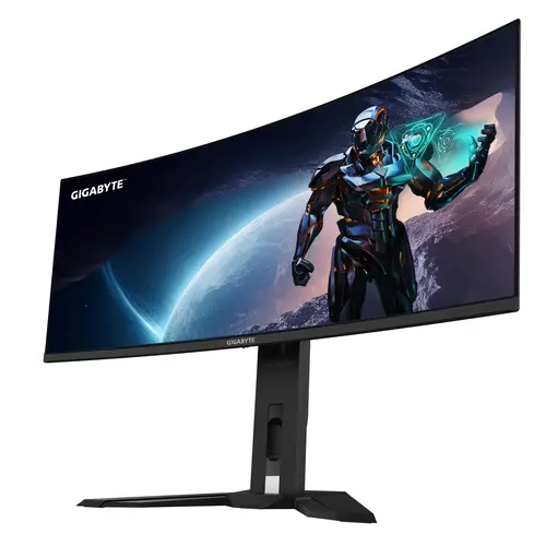 Monitor de juegos curvo OLED WQHD MO34WQC2 de 34" - 3440 x 1440, 240Hz, 0.03ms, KVM, 250 cd/m², FreeSync Premium Pro, DisplayHDR True Black 400, HDMI 2.1, Displayport 1.4 - Imagen 3