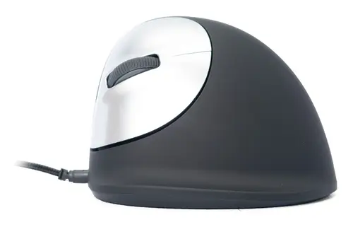 Ratón ergonómico R-Go HE Break con software de pausa, mediano (tamaño de mano 165-185 mm), zurdo, cableado, negro - Imagen 2