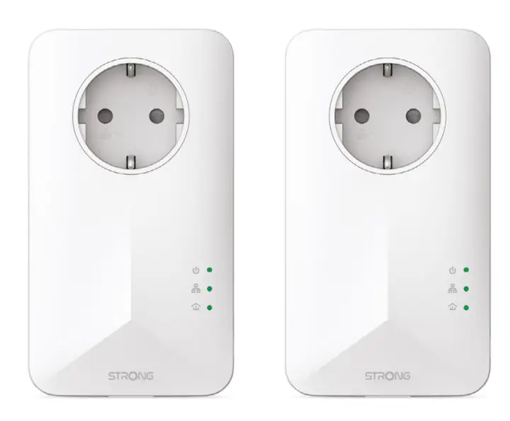 PowerLine 1000 Kit 1000 Mbit/s Ethernet Blanco 2 pieza(s)