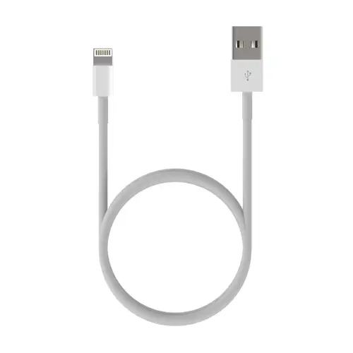 Cable Lightning A USB 2.0, Lightning/M-USB A/M, Blanco, 0.5 m - Imagen 3