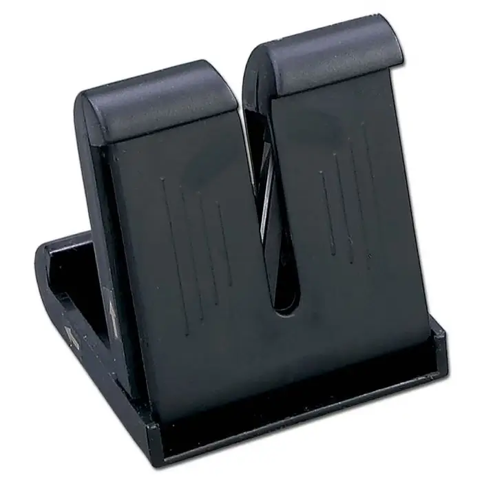 610200 afilador de cuchillo Afilador de cuchillos de discos Negro