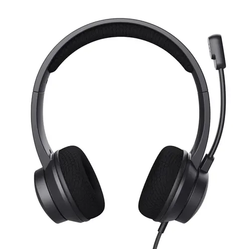 Ayda Auriculares Alámbrico Diadema Llamadas/Música USB tipo A Negro - Imagen 3