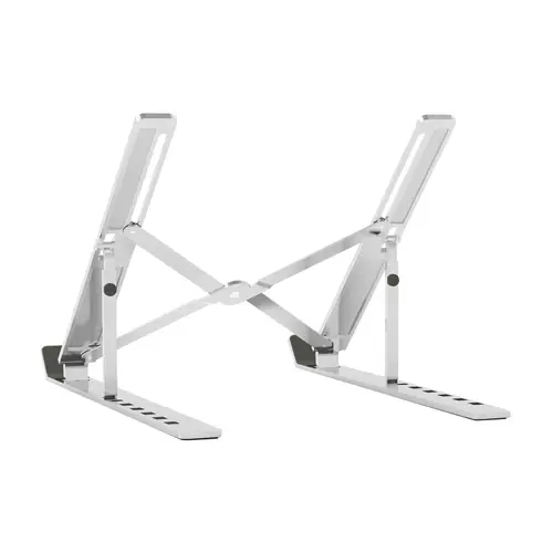 Soporte de Sobremesa Ajustable para Portatil / Tablet, Plata - Imagen 2