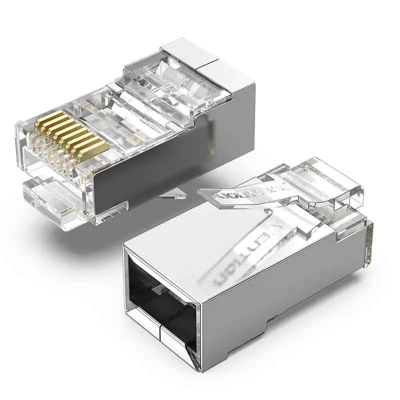 IDGR0-50 cambiador de género para cable RJ-45 Transparente