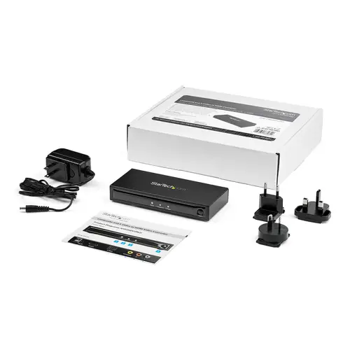 Conversor Adaptador de Vídeo Compuesto o S-Video a HDMI con Audio - 720p - NTSC y PAL - Imagen 5