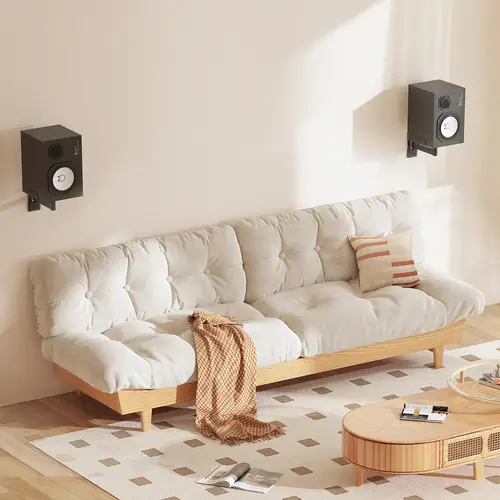 Soporte Universal De Pared Giratorio E Inclinable Para Altavoces, Negro - Imagen 5