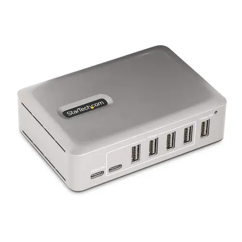 10G5A2CS-USB-C-HUB hub de interfaz USB 3.2 Gen 2 (3.1 Gen 2) Type-C 10000 Mbit/s Plata - Imagen 1