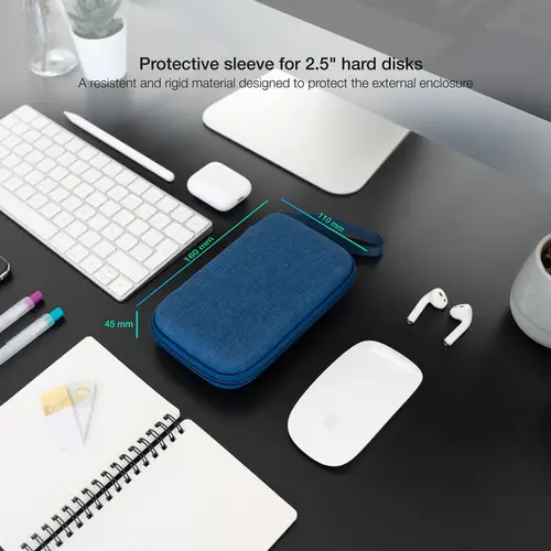 Estuche Protector para Caja Externa de 2.5, Azul Pacífico - Imagen 2