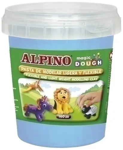 PASTA MODELAR ALPINO MAGIC DOUGH CYAN
