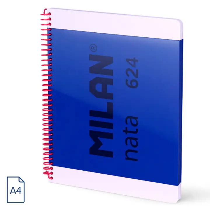 57043E80B cuaderno y block A4 80 hojas Azul