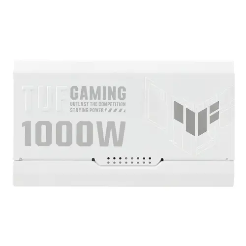 TUF Gaming 1000W Gold White Edition unidad de fuente de alimentación 20+4 pin ATX ATX Blanco - Imagen 9