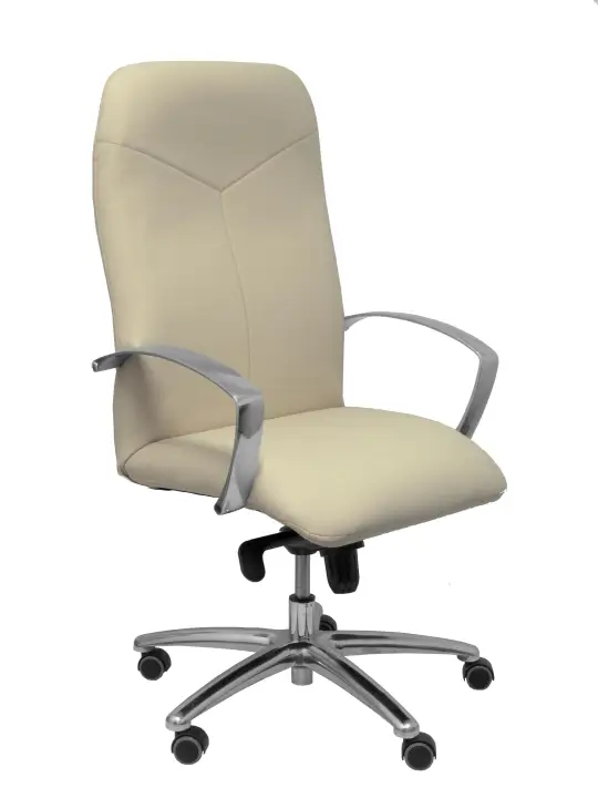 Sillón Caudete similpiel crema