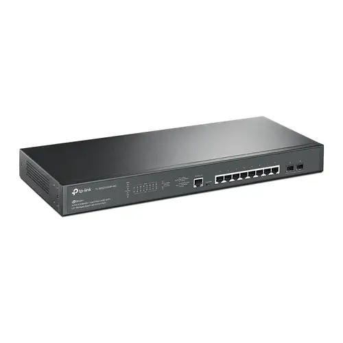 JetStream TL-SG3210XHP-M2 switch Gestionado L2+ 2.5G Ethernet (100/1000/2500) Energía sobre Ethernet (PoE) 1U Negro - Imagen 2