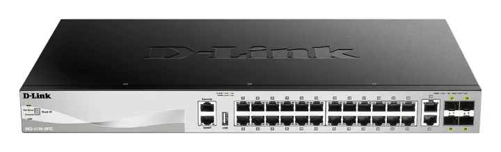 DGS-3130-30TS/E switch Gestionado L3 Gigabit Ethernet (10/100/1000) Gris