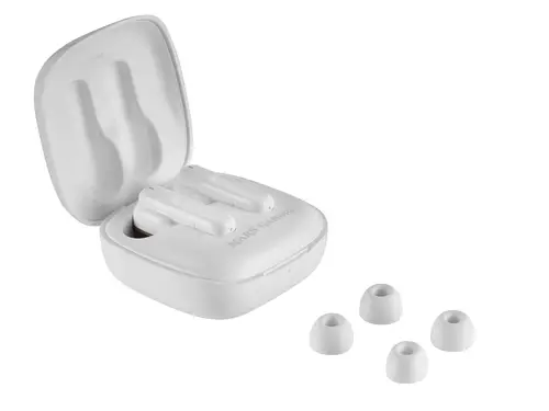 MHIBW Blanco, Auriculares Inalámbricos, Bluetooth 5.1, Micrófono, Dual Driver - Imagen 3