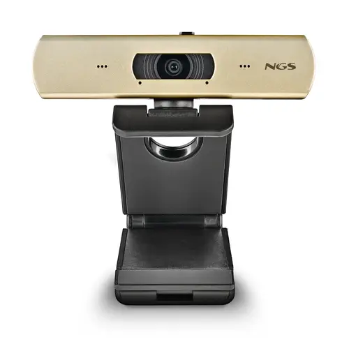 XPRESSCAM 4000 cámara web 12 MP 3840 x 2160 Pixeles USB 2.0 Negro, Oro - Imagen 2