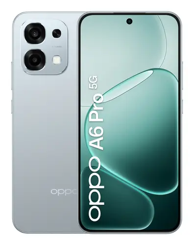 A6 Pro 5G 16,7 cm (6.57") SIM doble Android 15 USB Tipo C 8 GB 256 GB 6500 mAh Titanio - Imagen 1