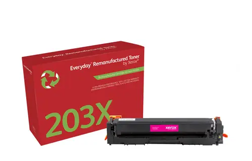 Remanufacturado Everyday Tóner Everyday Magenta remanufacturado de Xerox es compatible con HP 203X (CF543X), Capacidad alta - Imagen 1