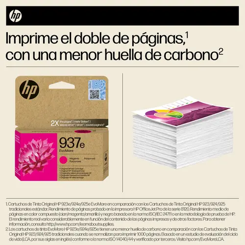 Cartucho de Tinta Original EvoMore 937e magenta - Imagen 2