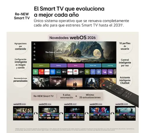 NANO 4K UHD AI 98NU900B6LB 2,49 m (98") 4K Ultra HD Smart TV Wifi Negro - Imagen 13