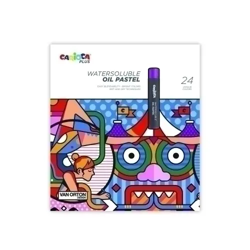 CERAS PASTEL CARIOCA PLUS OLEO C/24