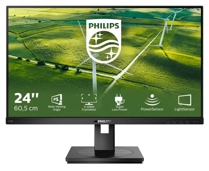 242B1G/00 LED display 60,5 cm (23.8") 1920 x 1080 Pixeles Full HD Negro