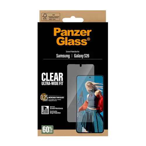 PanzerGlass Screen Protector Samsung S26 - Imagen 3