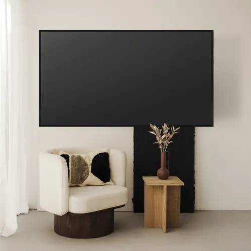 Soporte Fijo de pared para pantallas 37"- 86", Negro - Imagen 5