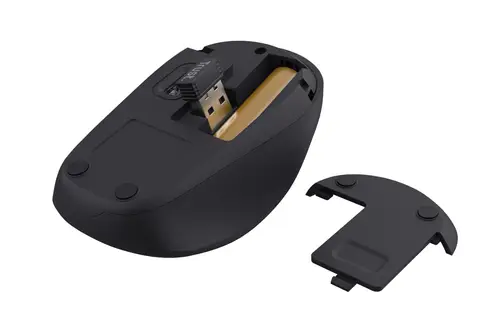 Yvi+ ratón Oficina mano derecha RF inalámbrico Óptico 1600 DPI - Imagen 4