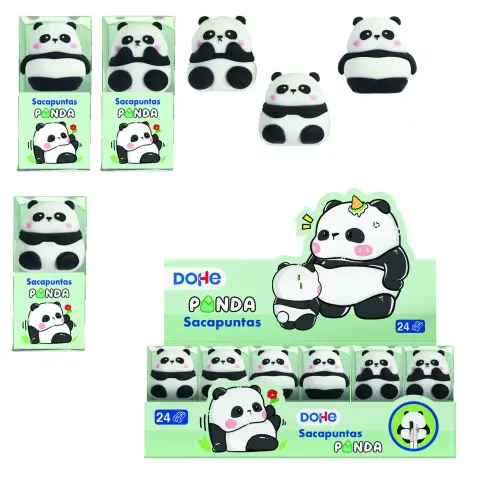 EXPOSITOR CON 24 SACAPUNTAS PANDA  DOHE 79639