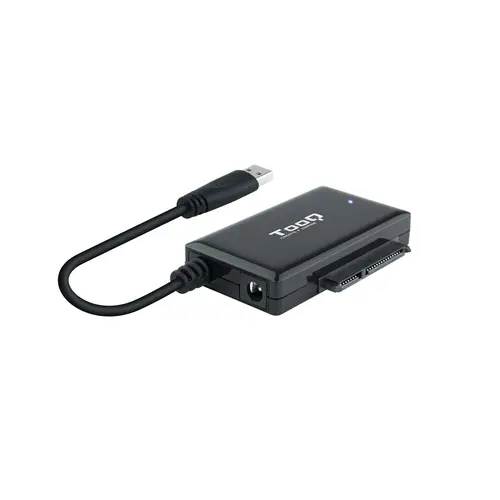TQHDA-01A base de conexión para disco duro USB 3.2 Gen 1 (3.1 Gen 1) Type-A Negro - Imagen 1