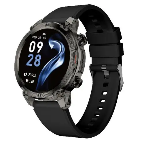 NXSWTRAILROUND Relojes inteligentes y deportivos 3,53 cm (1.39") Digital 360 x 360 Pixeles Pantalla táctil Negro - Imagen 10