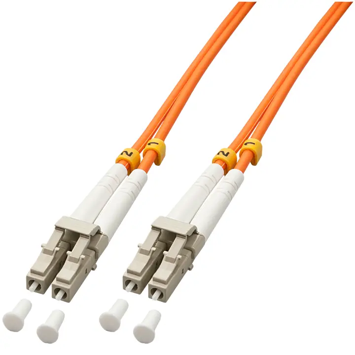 46481 cable de fibra optica 2 m LC OM2 Naranja