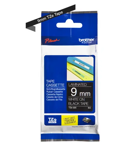 TZE-325 cinta para impresora de etiquetas TZ - Imagen 3