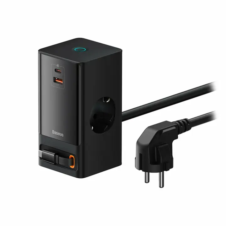 PowerCombo Universal Negro Corriente alterna Carga rápida Interior