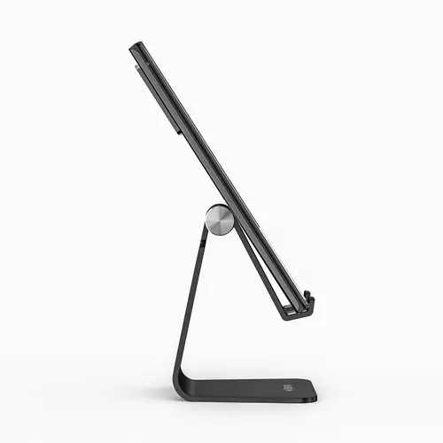 Soporte De Sobremesa Tamaño M Ajustable (1 Pivote) Para Movil / Tablet, Negro - Imagen 2