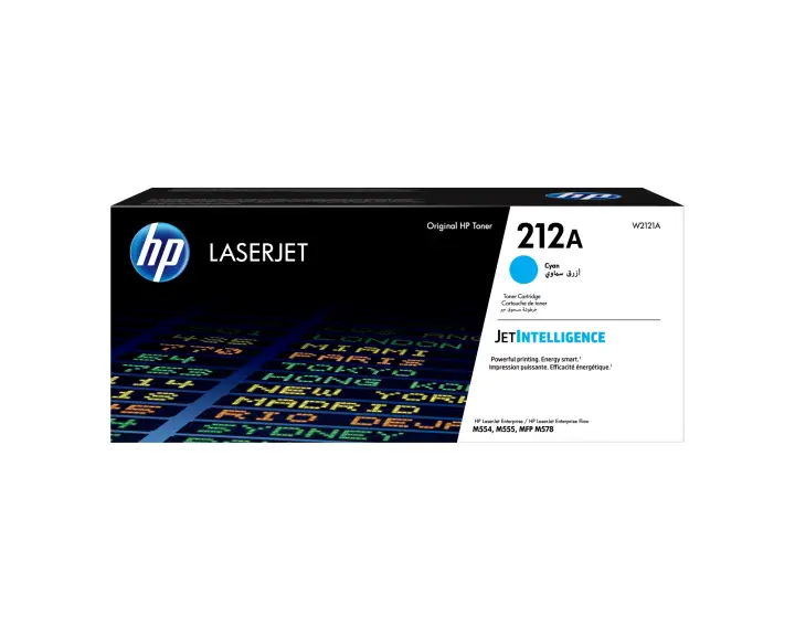 Cartucho de tóner Original LaserJet 212A cian