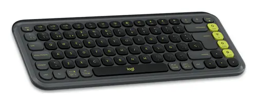 920-013118 teclado Ratón incluido Universal Bluetooth QWERTY Español Grafito, Verde - Imagen 3