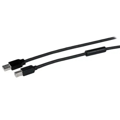 Cable 15 Metros 15m USB B Macho a USB A Macho Activo Amplificado USB 2.0 - Impresora - Imagen 1