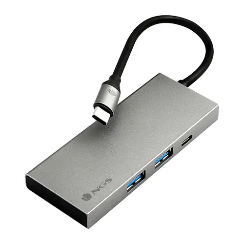 WONDER DOCK4 PRO Alámbrico USB 3.2 Gen 1 (3.1 Gen 1) Type-C Aluminio - Imagen 1