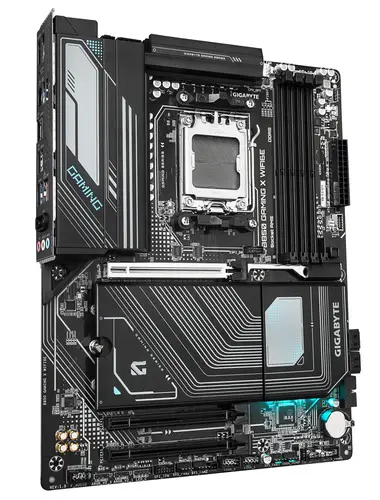 B850 GAMING X WIFI6E Placa Base - Procesadores AMD Ryzen Serie 9000, VRM digital de 12+2+2 fases, hasta 8200MHz DDR5 (OC), 1xPCIe 5.0 + 2xPCIe 4.0 M.2, LAN 2.5G, WIFI 6E, USB 3.2 Gen 2x2 - Imagen 3