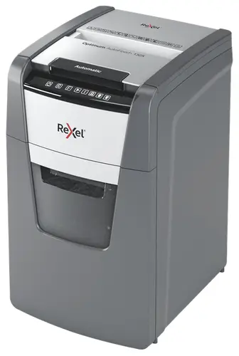 Optimum AutoFeed+ 130X triturador de papel Corte cruzado 55 dB 22 cm Negro, Plata - Imagen 2