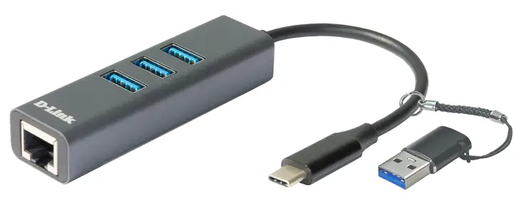 DUB-2332 base para portátil y replicador de puertos Alámbrico USB Tipo C Gris