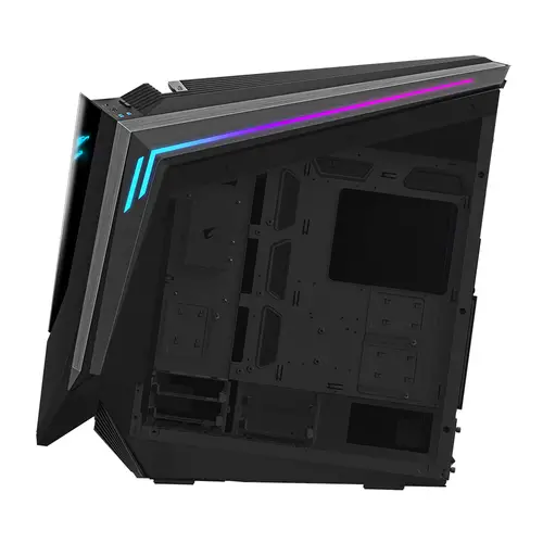 AORUS C700 GLASS Caja de PC  Torre completa, compatible con hasta E-ATX y radiadores de 420 mm, 5 ventiladores de 120 mm preinstalados, USB 3.1 Tipo-C, RGB Fusion - Imagen 7