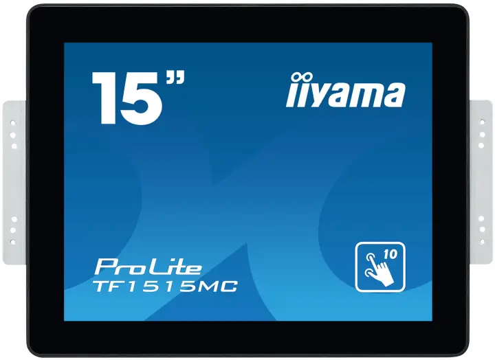 TF1515MC-B2 pantalla de señalización 38,1 cm (15") LED 350 cd / m² XGA Negro Pantalla táctil