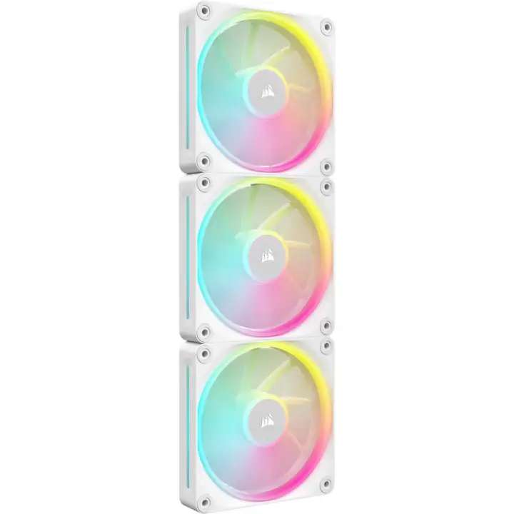 iCUE LINK LX120 RGB Carcasa del ordenador Ventilador 12 cm Blanco 3 pieza(s)