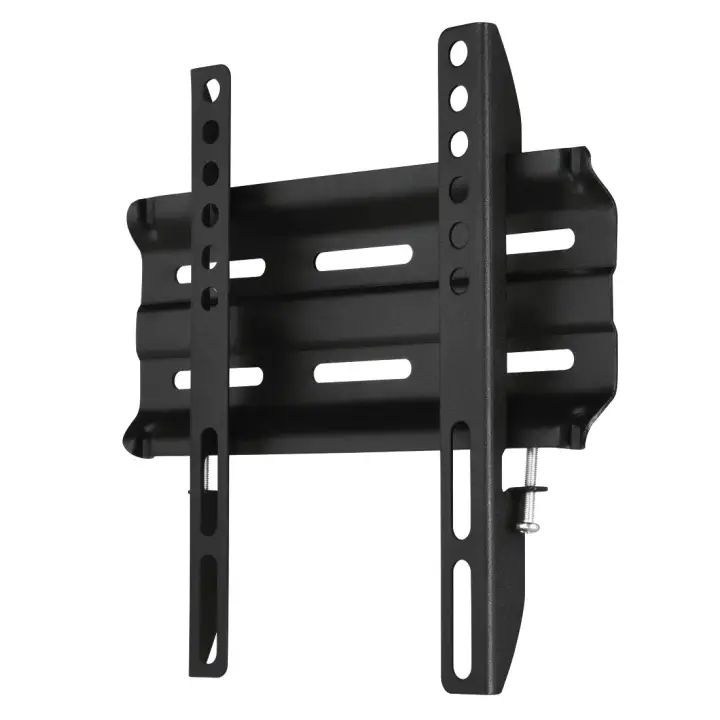 Soporte de pared fijo para pantalla plana de 19" a 48" (para TV de hasta 25kg, VESA 200x200), Negro