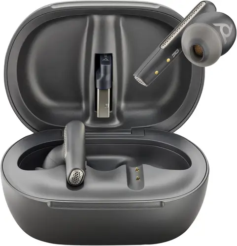 Intrauriculares Voyager Free 60+ UC M color Negro Carbono +Adaptador USB-C BT700 +Estuche de carga con pantalla táctil - Imagen 8