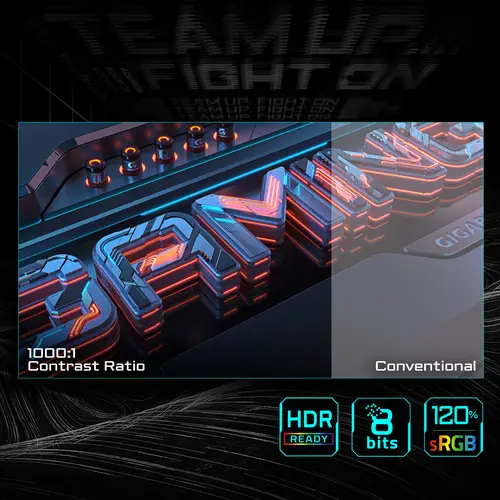 GS25F2 Monitor Gaming 25" FHD - 1920 x 1080, 200Hz, 1ms, 300 cd/m², Display HDR 10, HDMI 2.0, DisplayPort 1.4 - Imagen 9