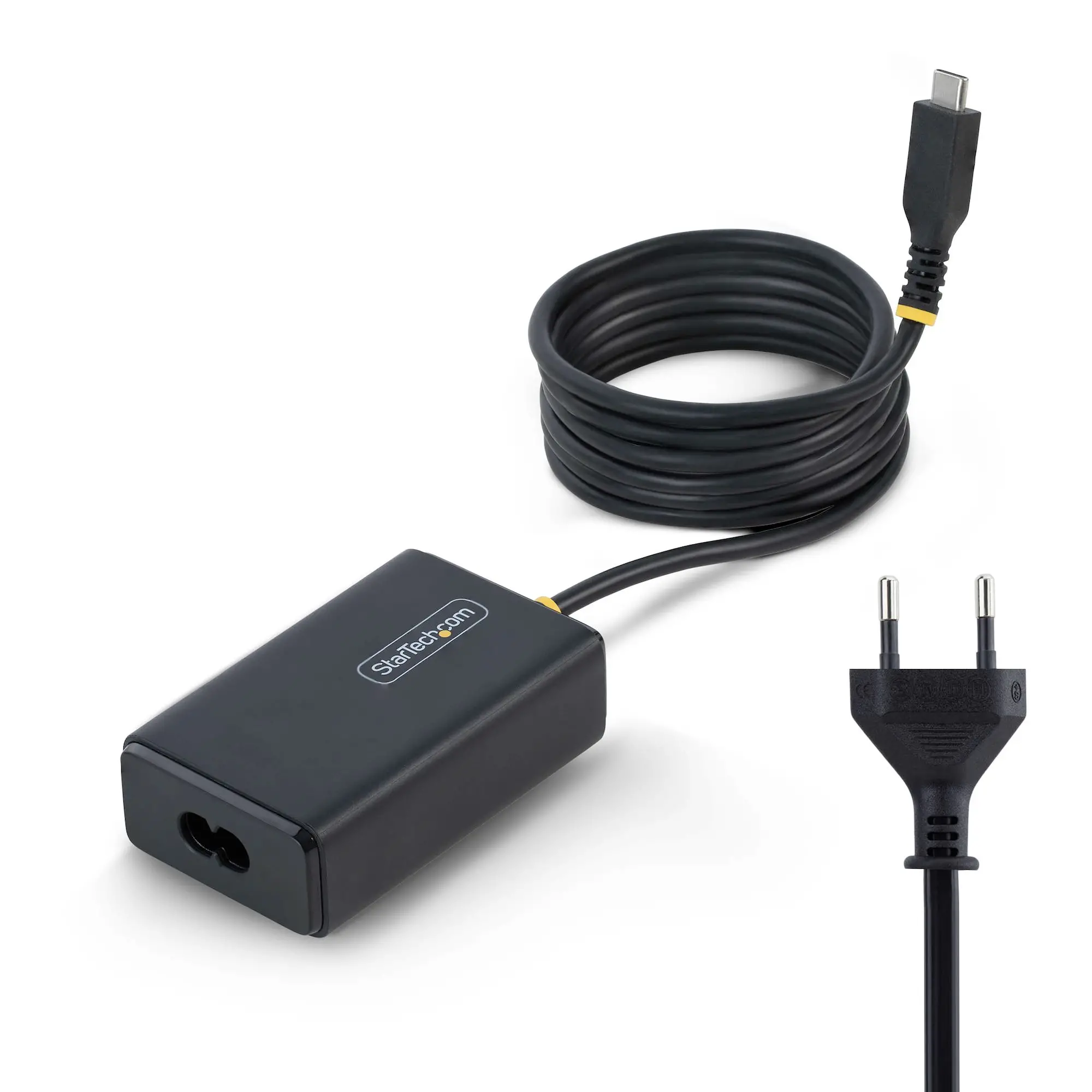 165LE-USB-C-CHARGER adaptador e inversor de corriente Interior 65 W Negro